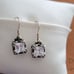 Silpada UPTOWN Cubic Zirconia Sterling Silver Earrings