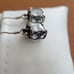 Silpada UPTOWN Cubic Zirconia Sterling Silver Earrings