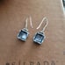 Silpada UPTOWN Cubic Zirconia Sterling Silver Earrings