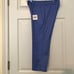 NWT Moschino Blue Textured Cropped Pants