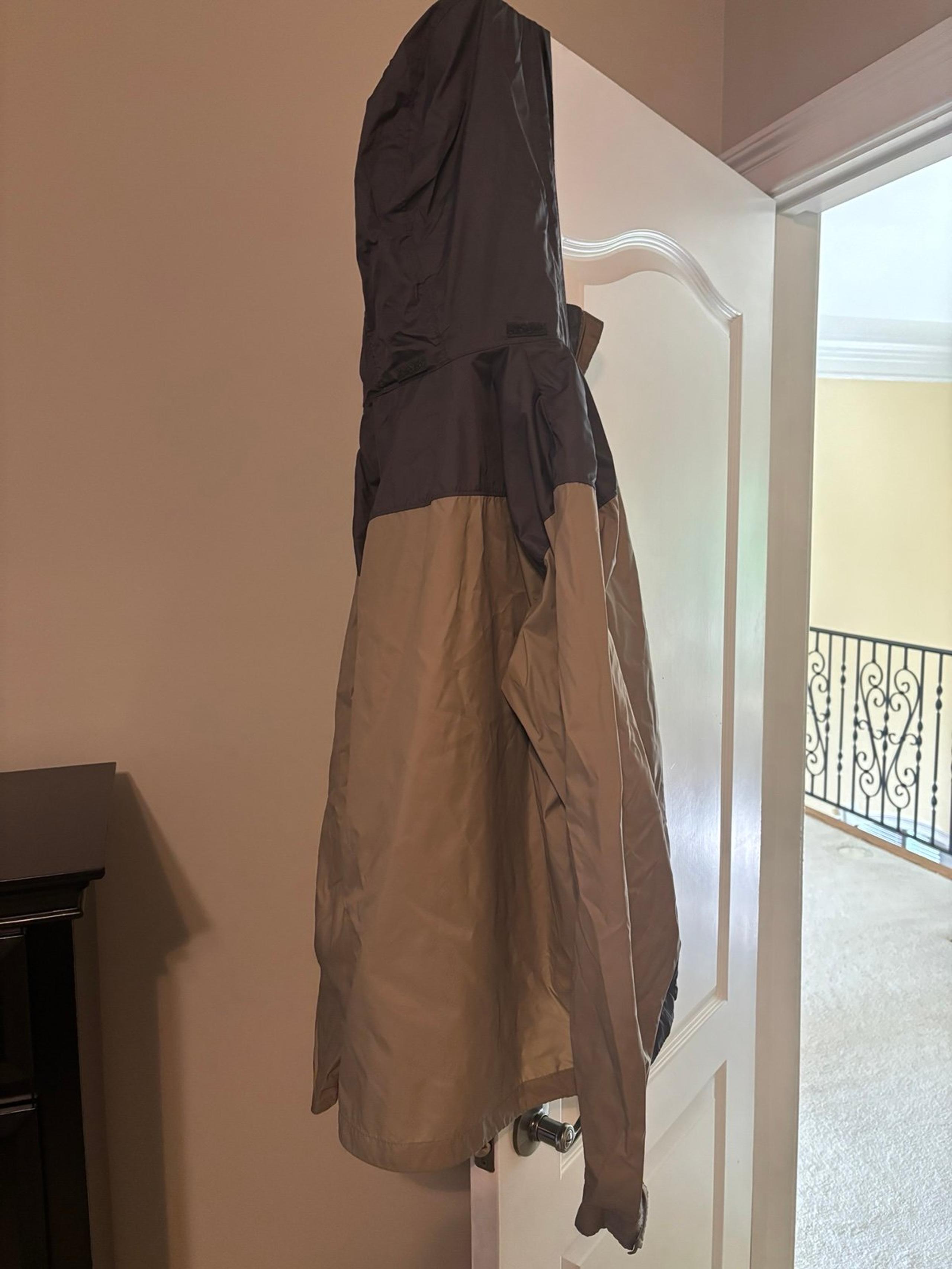 Columbia Tan Rain Jacket