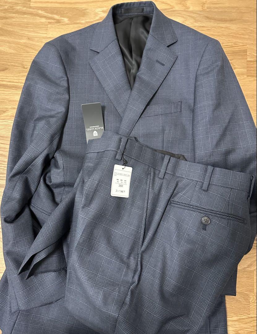 [New] Black Label Crestbridge Men's Suit, Blue, Size M