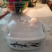 Vintage Corning Ware Casserole Dish.