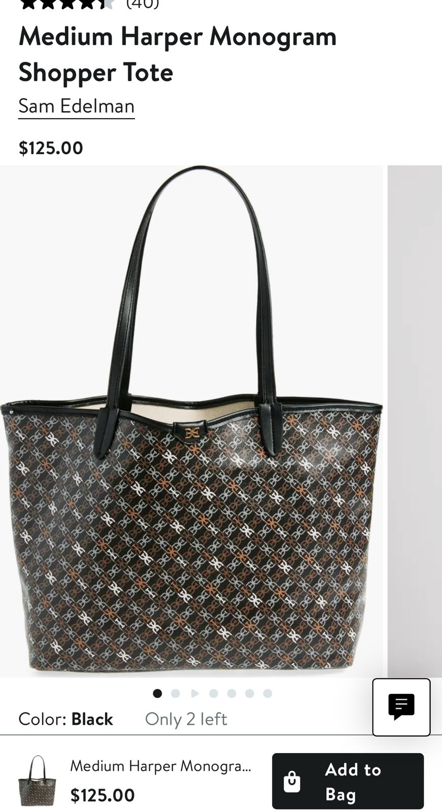 Sam Edelman tote
