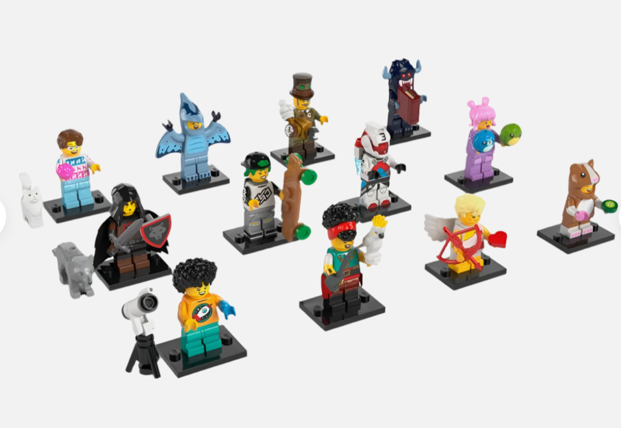 Lego New Series 27 Minifigures 71048 Complete Set of 12 CMF Figures