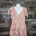 Motherhood Maternity Pink Lace Dress L