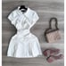 ZARA BLOGGER FAVE!!! Short Dress with Box Pleats NWT (M)