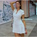 ZARA BLOGGER FAVE!!! Short Dress with Box Pleats NWT (M)