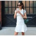 ZARA BLOGGER FAVE!!! Short Dress with Box Pleats NWT (M)