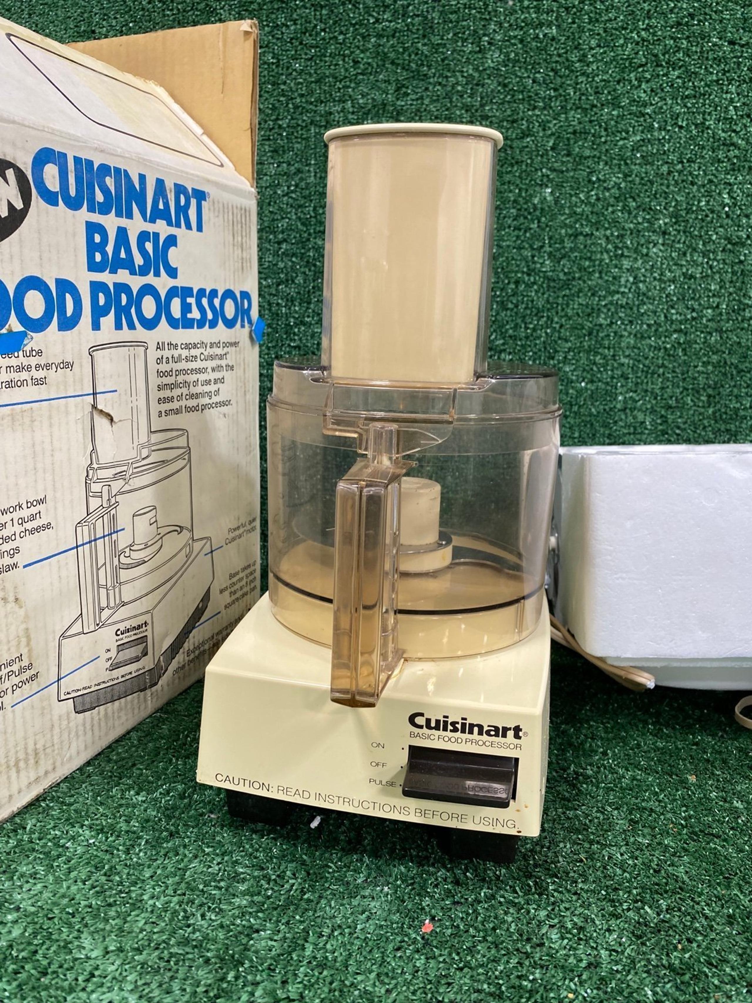 Cuisinart Basic Food Processor D60 Vtg