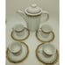 L&C TIRSCHENREUTH BAVARIA GERMANY PORCELAIN TEA/COFFEE DEMITASSE SET - 10 PCS.
