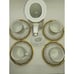 L&C TIRSCHENREUTH BAVARIA GERMANY PORCELAIN TEA/COFFEE DEMITASSE SET - 10 PCS.