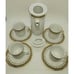L&C TIRSCHENREUTH BAVARIA GERMANY PORCELAIN TEA/COFFEE DEMITASSE SET - 10 PCS.