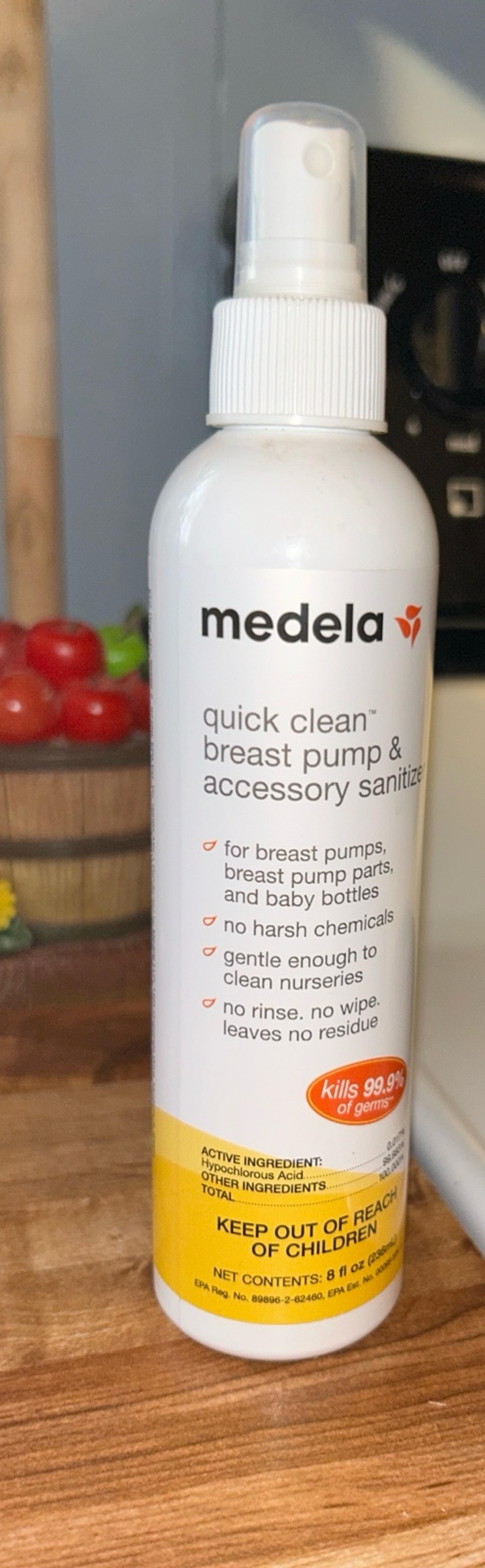 Medela quick breast pump & accessories sanitizer