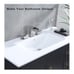 Brushed Nickel Waterfall Bathroom Faucet 8 2 Handle, 3-Hole, Metal Pop up drain
