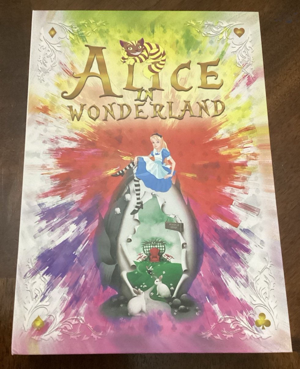 Alice in Wonderland Key Lock Book Safe (X-LARGE)