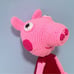 Peppa Pig Crochet Amigurumi Doll