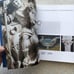 Photo book of Italian art Middle Ages Volume 1 of Great Art History (in Italian) in full color.