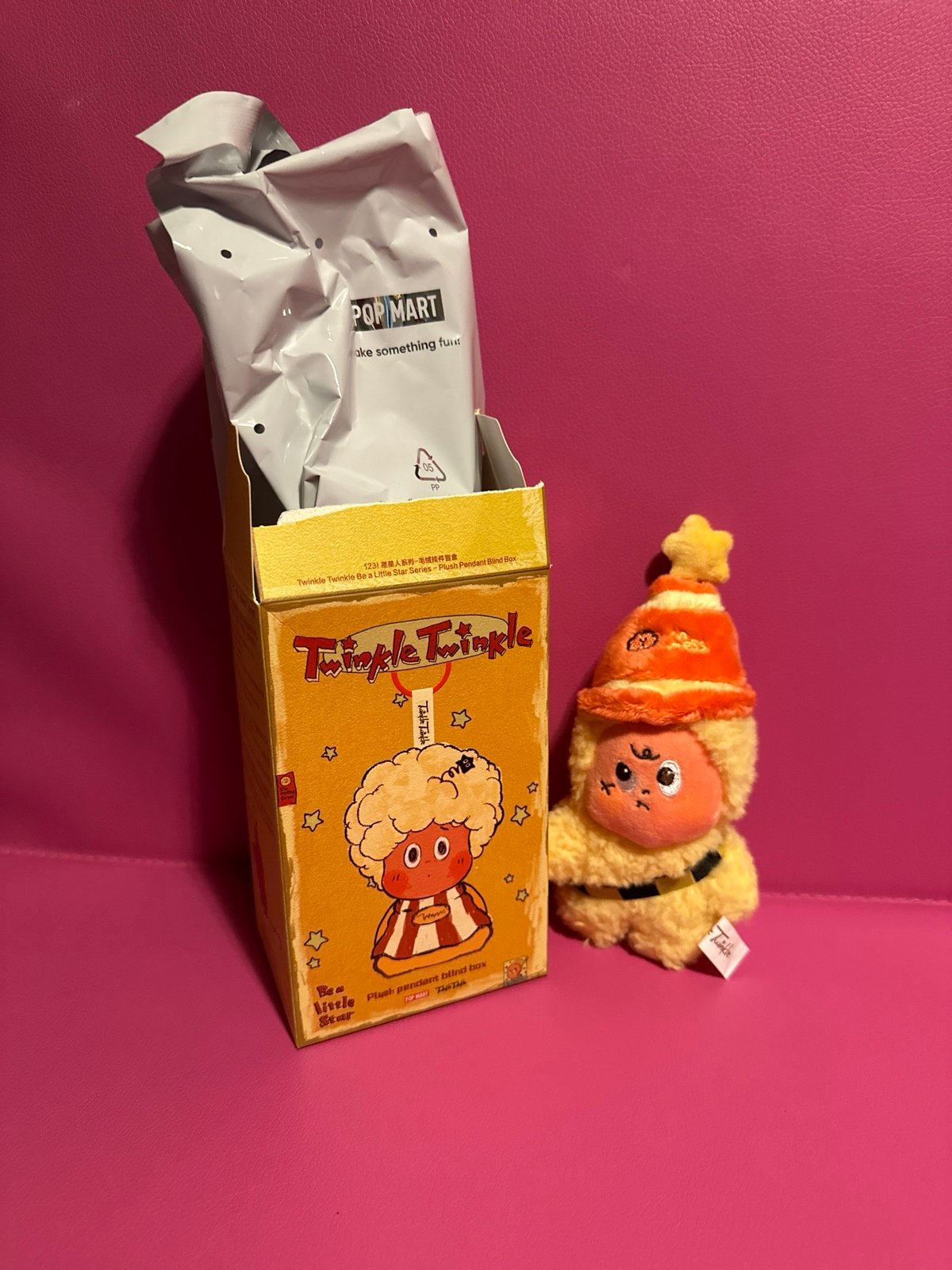 POP MART Twinkle Twinkle Be A Little Star Plushie - Bad Temper (Open Box)