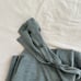 All saints merino turtleneck button sweater w/satin back! panel!