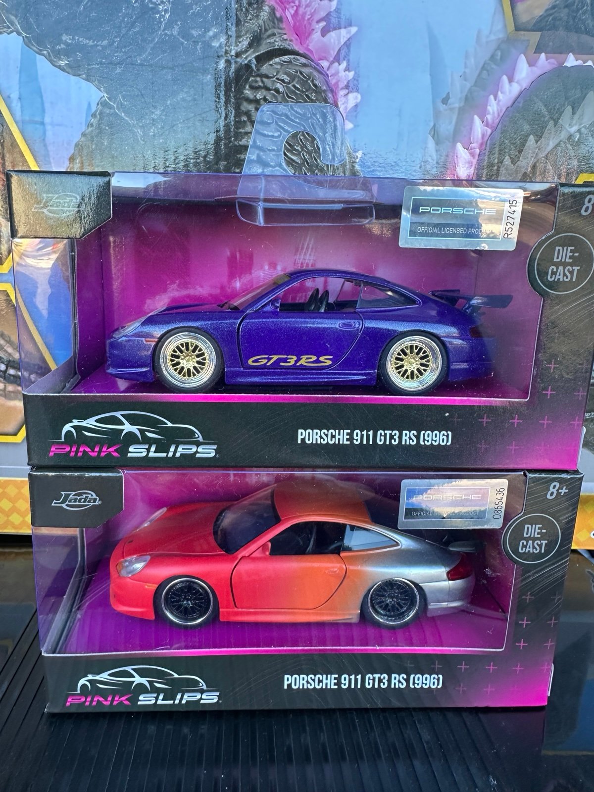 Jada 1:32 scale 2x Porsches
