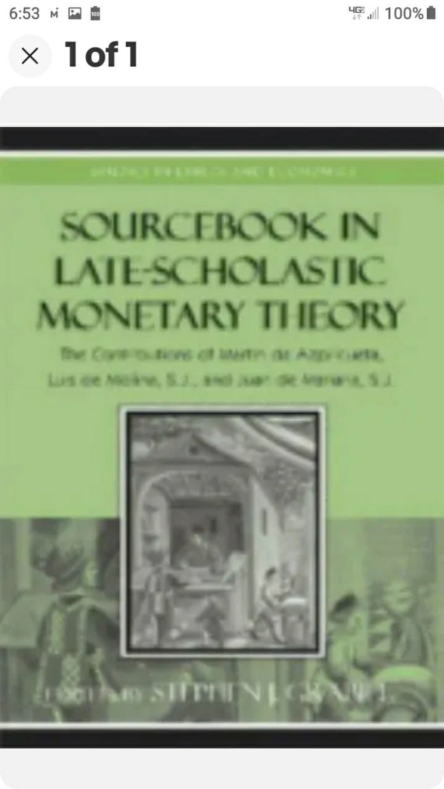Studies in Ethics and Economics Ser.: Sourcebook in Late-Scholastic Monetary....