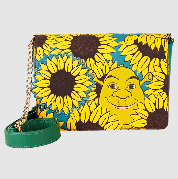 Shrek & Donkey Sunflower Field Crossbody Bag