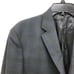 JB Britches Mens Logan Plaid Two Button Wool Blend 42R Charcoal Grey NWT