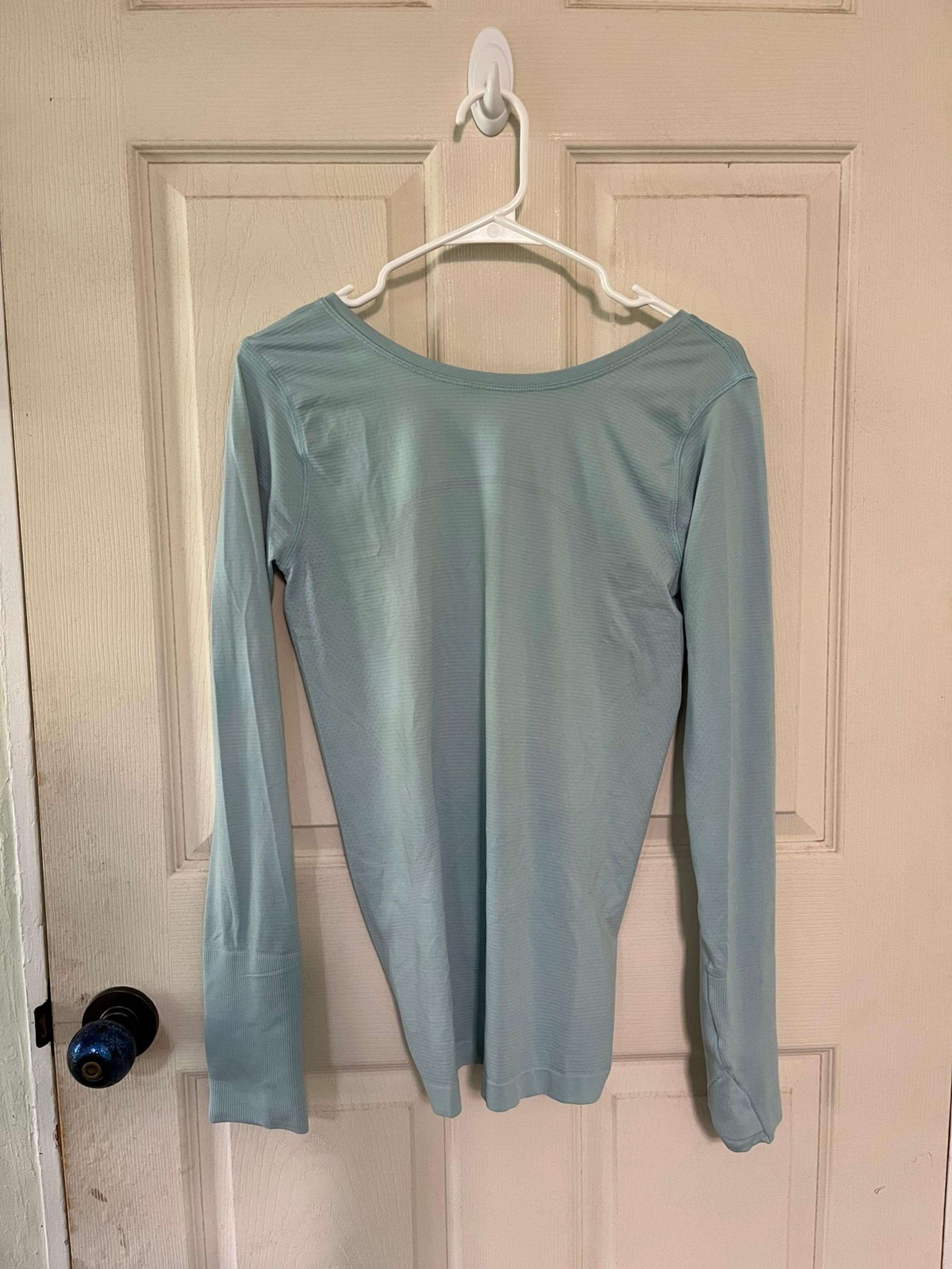 Lululemon rouched long sleeve swiftly tech size 8