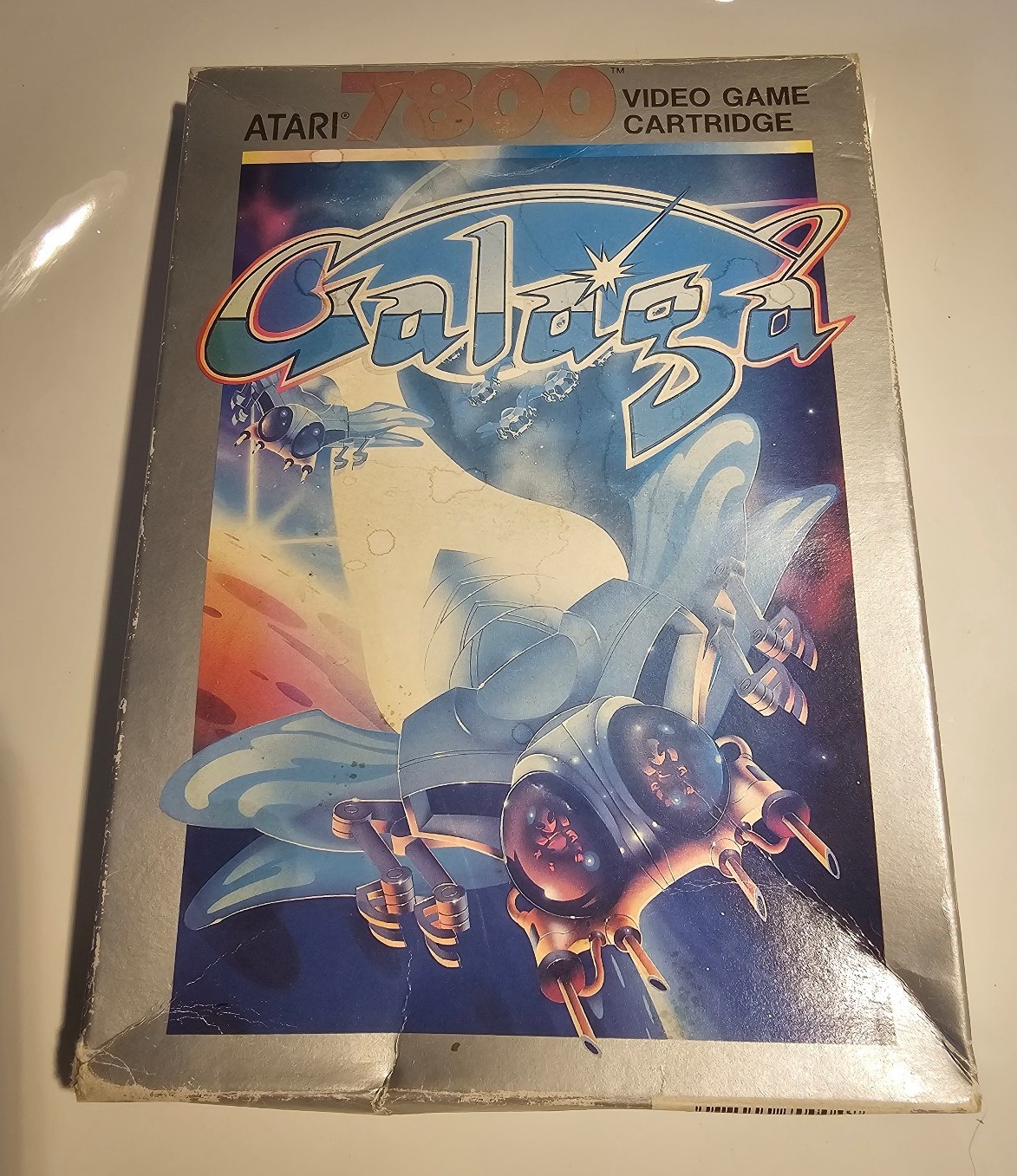 Galaga for the Atari 7800