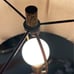MCM Vintage Lamp with Roses