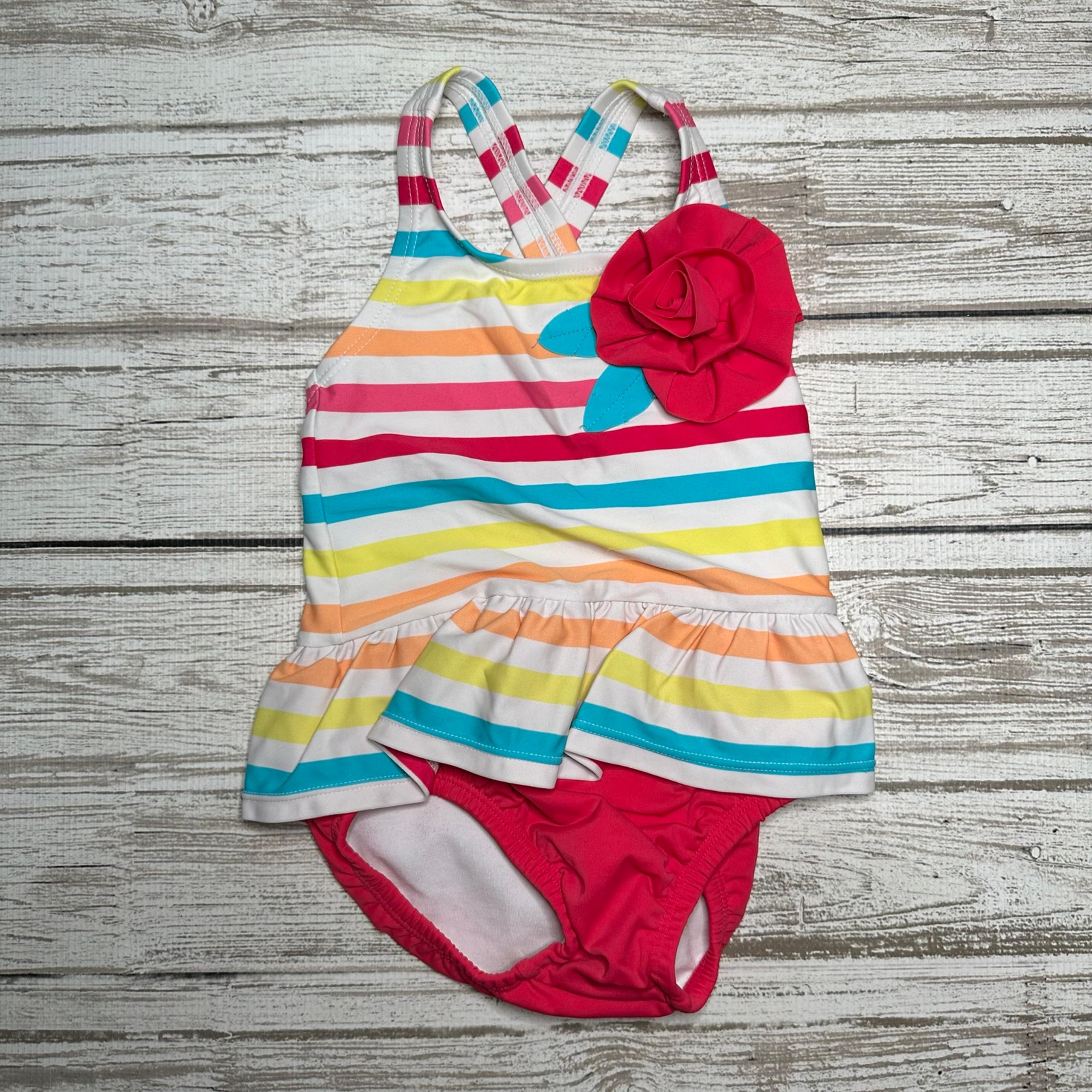 Gymboree Girls Swimsuit Swim Diaper Size 3T