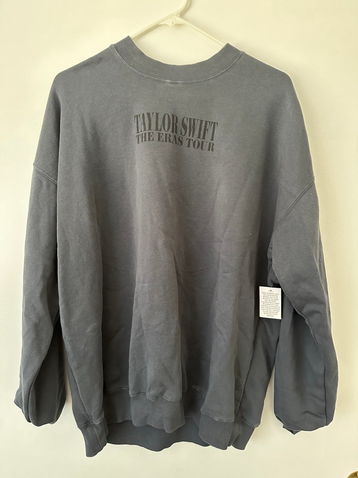 Eras Tour Blue Crewneck Taylor Swift Official Merch