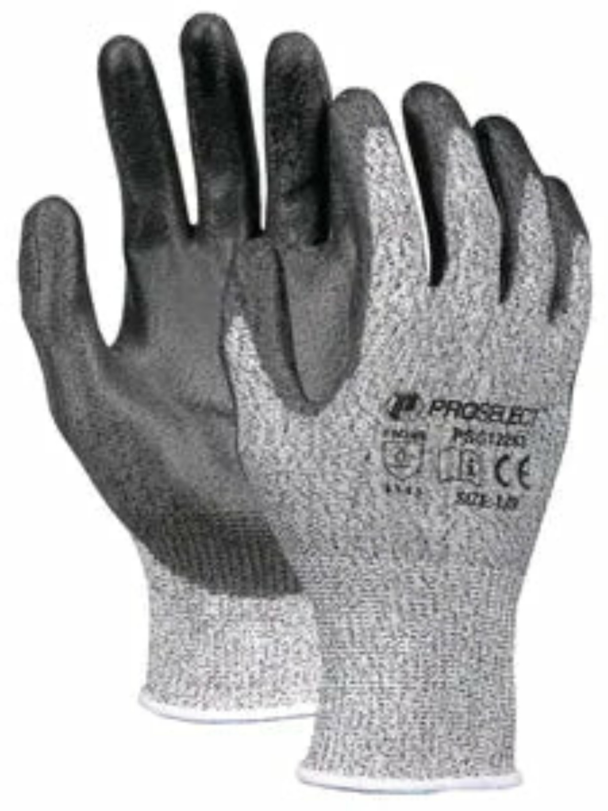 PROSELECT Size S Synthetic Plastic Glove lot (12) Part #PSG12251 New