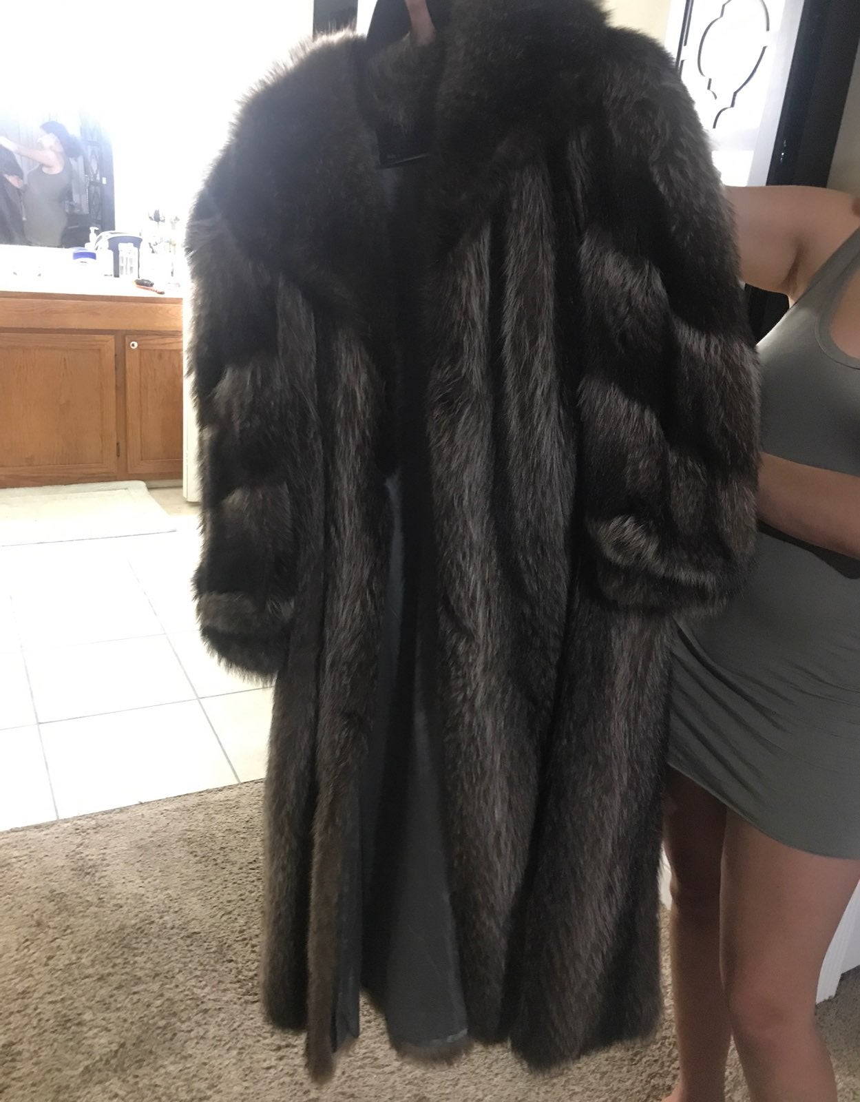Faux Fur Coat