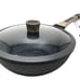 D & W Deane and White 12” Wok with Handle GRAY HANDLE