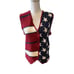 Vintage Express Tricot Patriotic Knit Vest Stars Stripes L