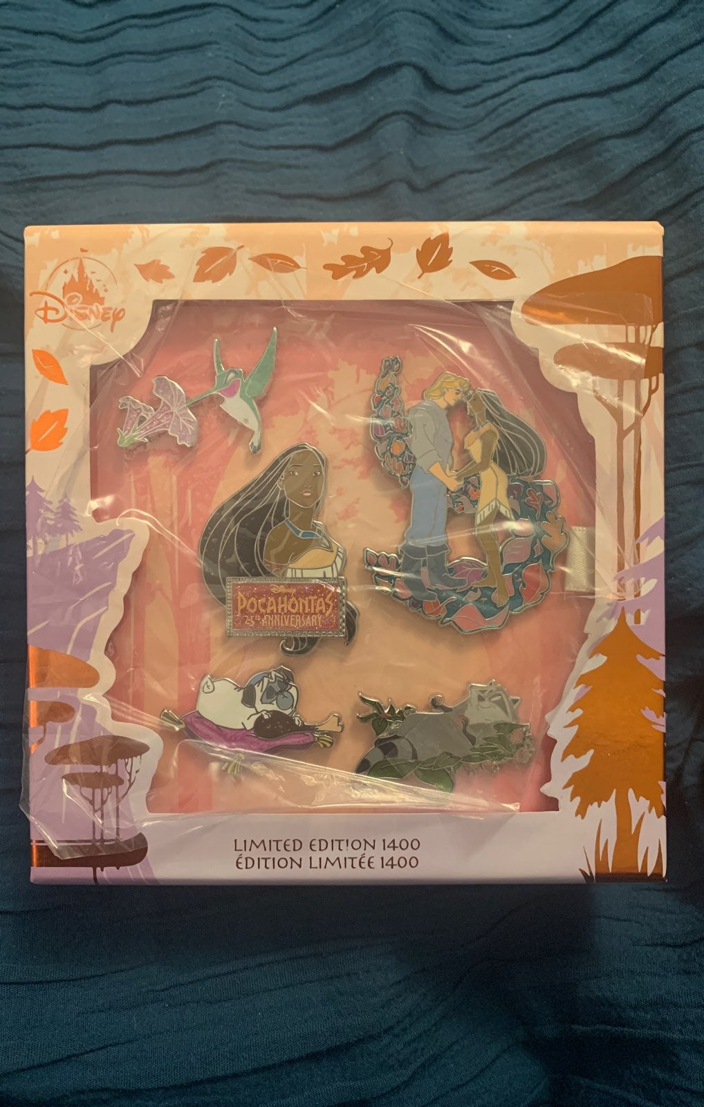 Disney Pocahontas LE pin set