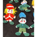 14 Vintage Adorable Christmas Ornaments 6” Handmade Girl & Boy Elves Japan -5k