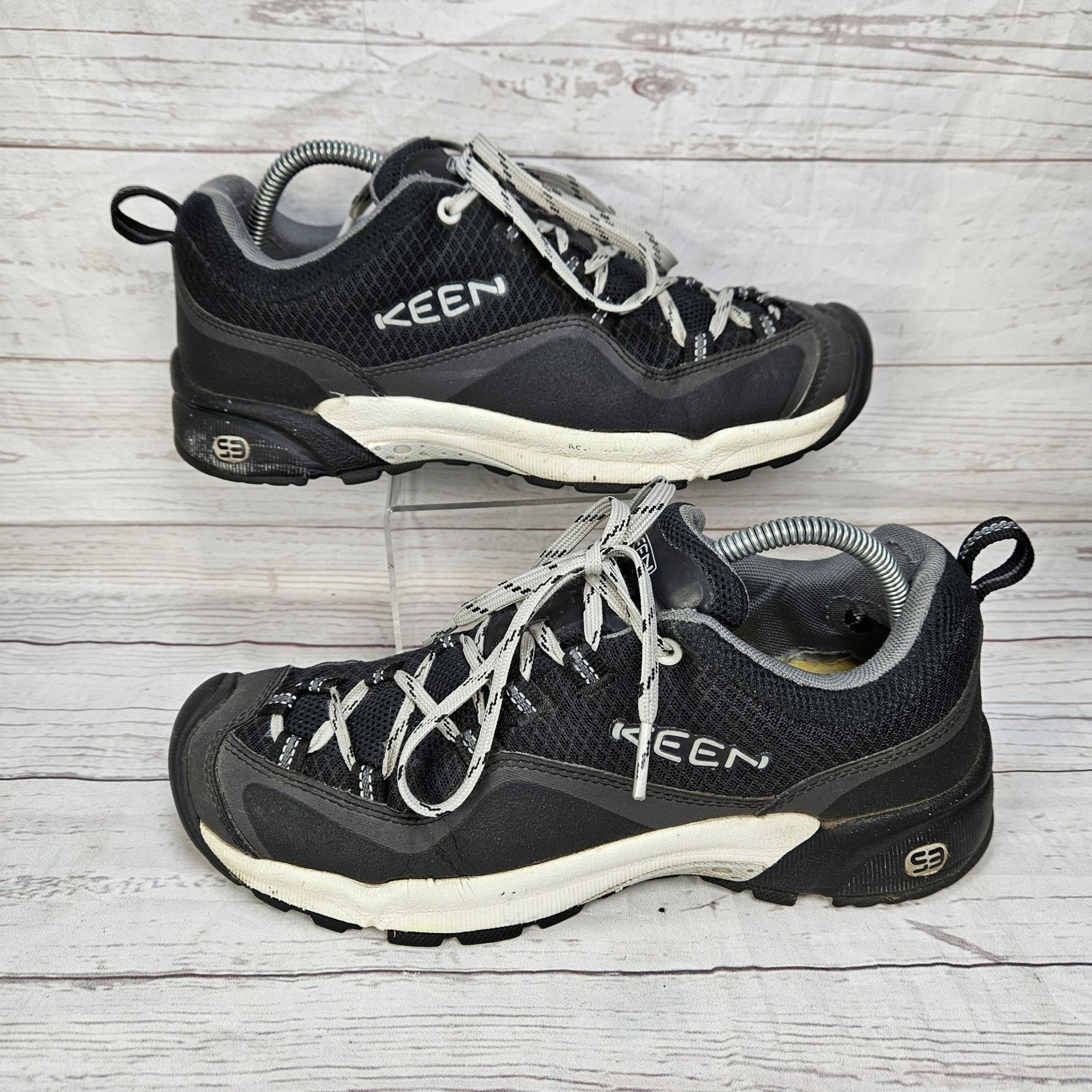 Keen Wasatch Crest Vent Trail Hiking Shoes Mens Size 9 Black Vapor Sneakers