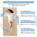 Air Pressure Mattress Bed w/Topper & Pump Inflatable for Bed Bedridden Patients