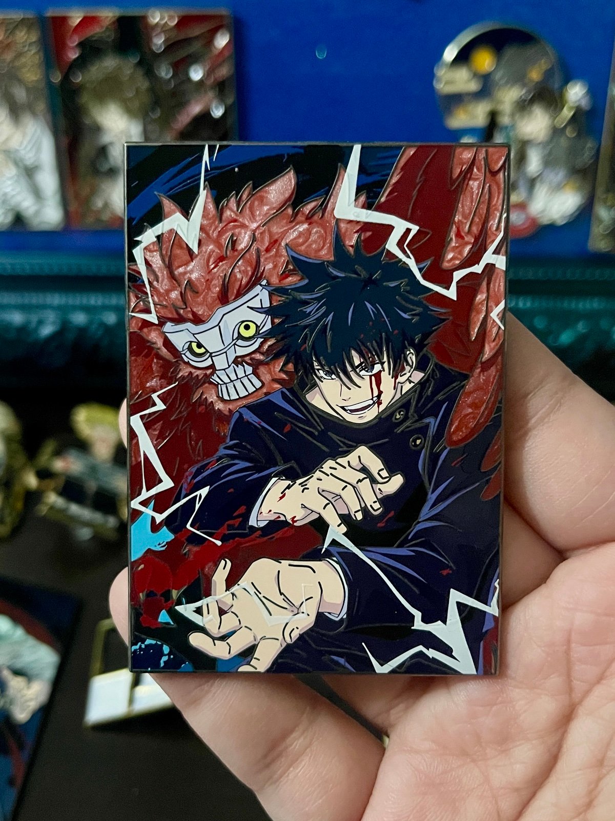 Megumi Fushiguro enamel pin