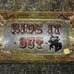 Brand New “Ride It Out”, Ranch, Glass Serving Platter