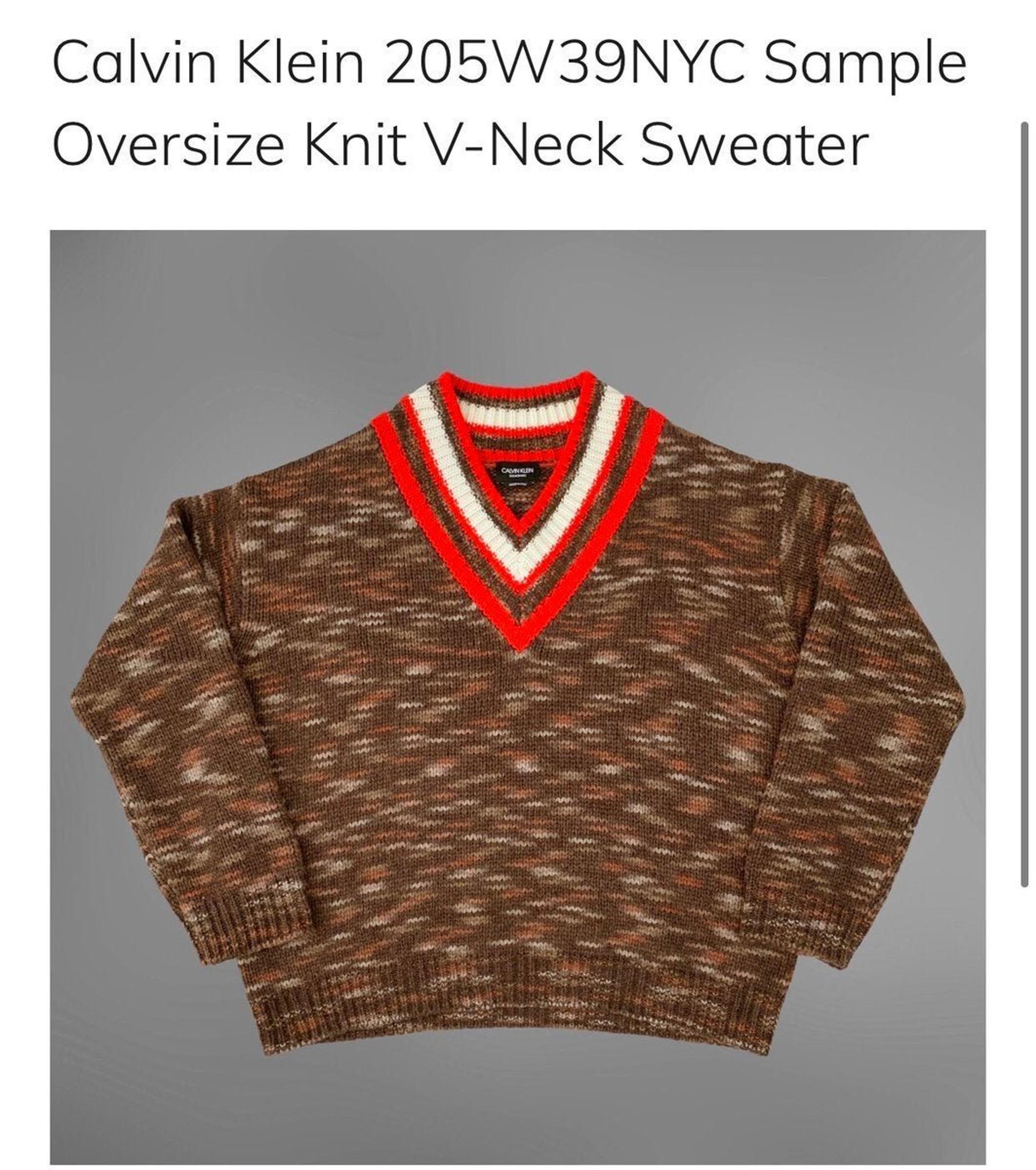 Calvin Klein 205W39NYC Knit V-Neck Sweater (seen on Suga / Yoongi)