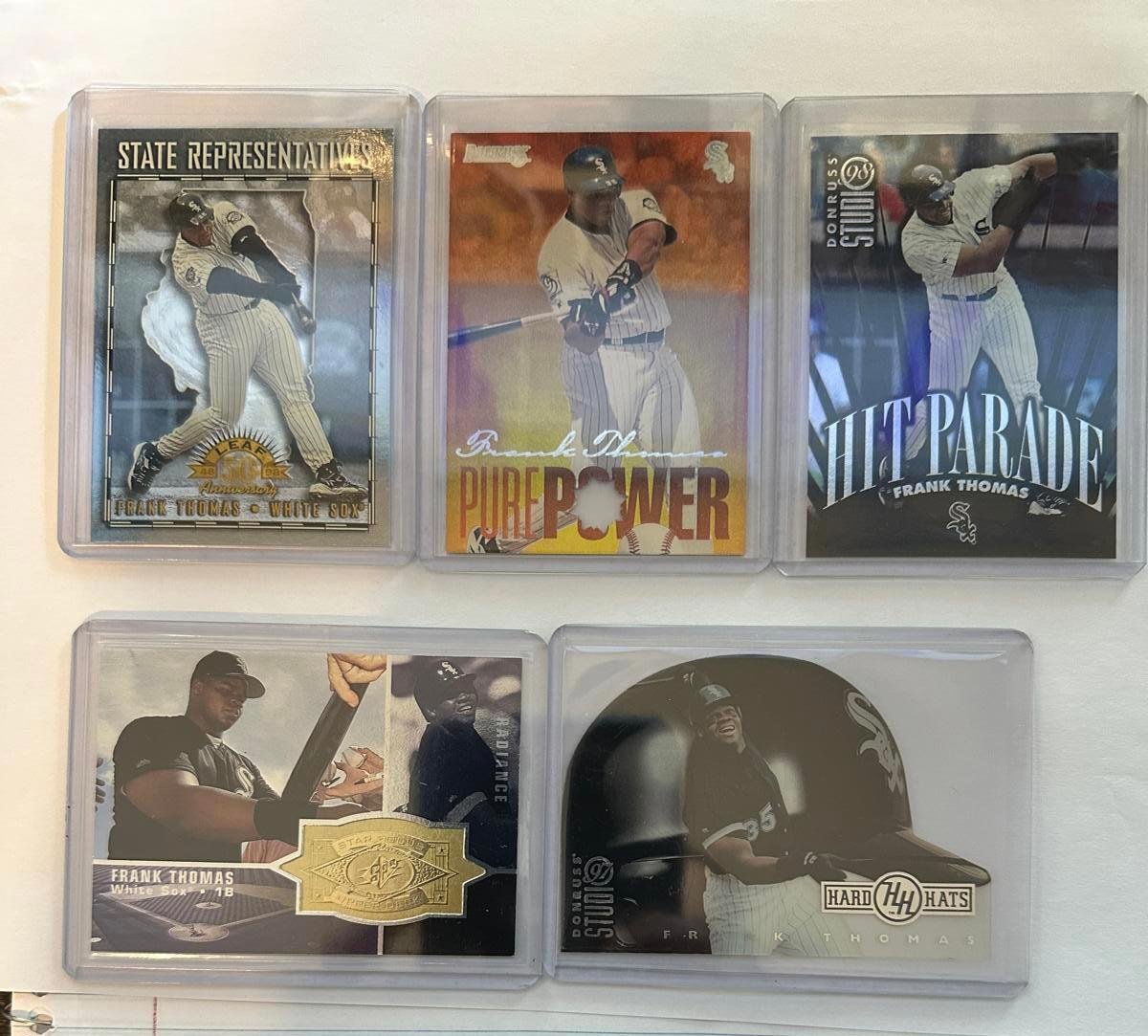 Frank Thomas Insert Lot (Limited w/ Serial #s)**MINT**