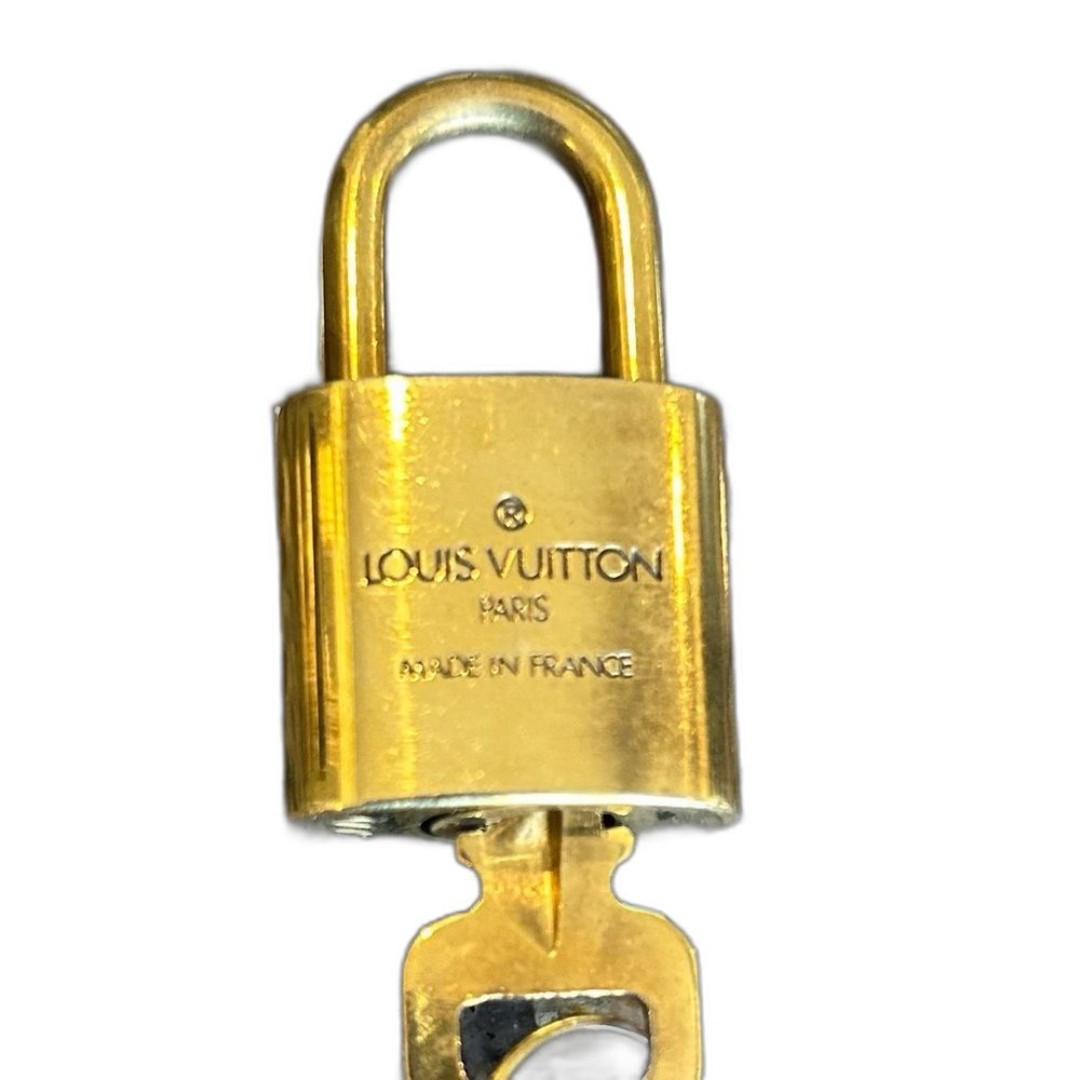 Louis Vuitton Gold Lock and Key