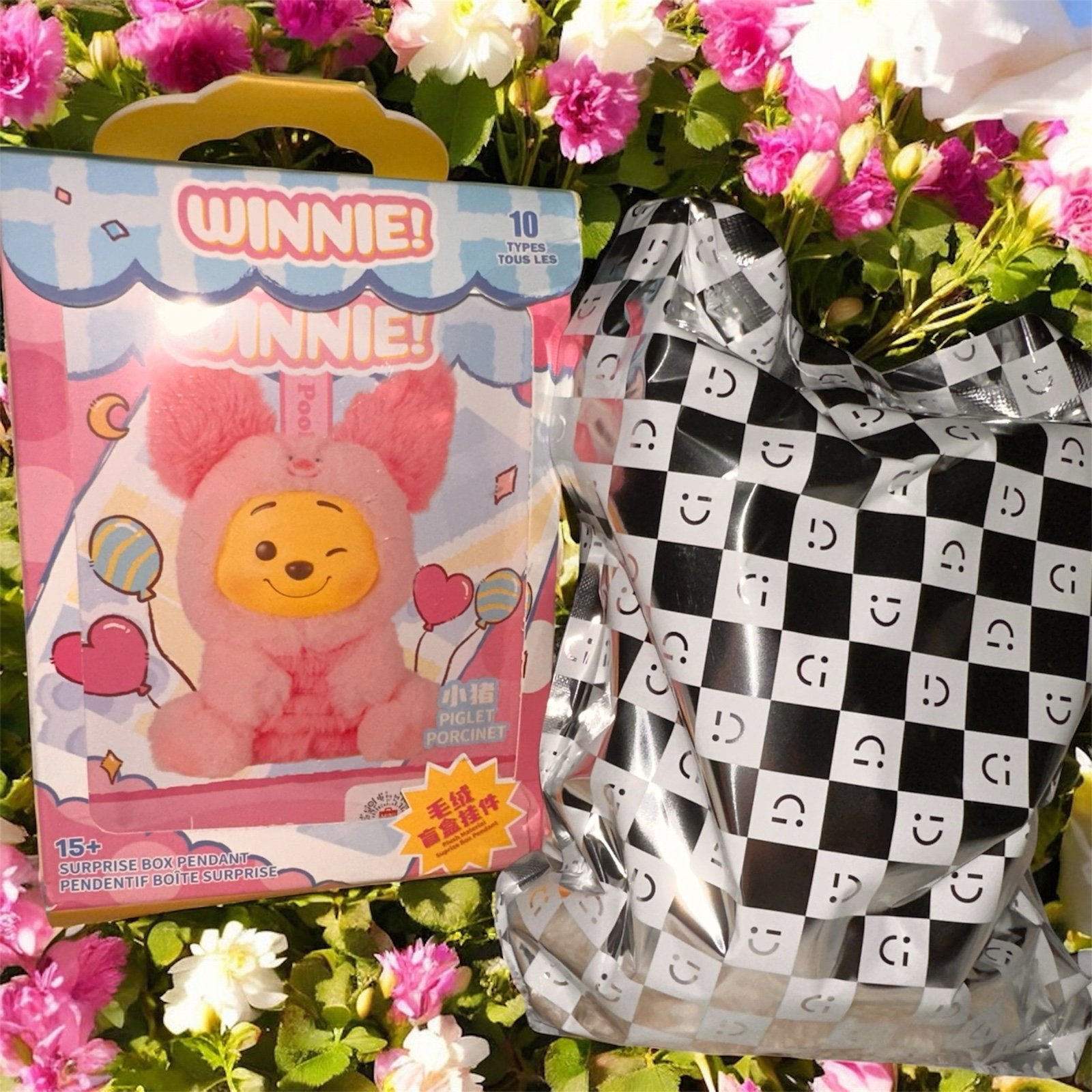 Disney x MINISO Winnie the Pooh plush pendant Bundle