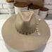 BRIXTON Women’s Casual Leigh Sand Felted Wool Fedora 11211 Sun Hat (Size Small)