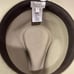 BRIXTON Women’s Casual Leigh Sand Felted Wool Fedora 11211 Sun Hat (Size Small)