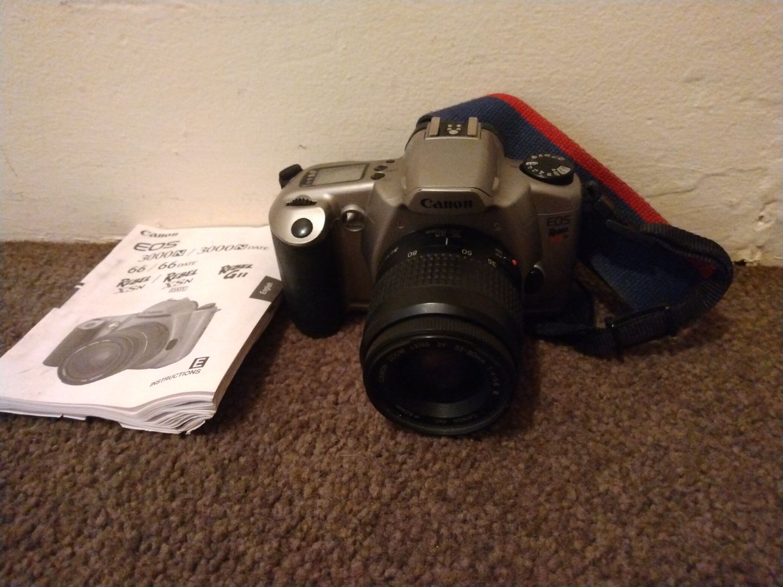 Canon EOS Rebel XS N W/ 35-80mm f/4-5.6 III Lens